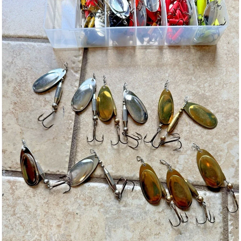 Spinner Lures Lot of 49 NOS New